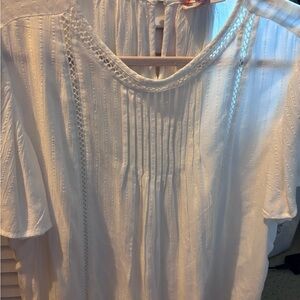 Elegant White Women's Top